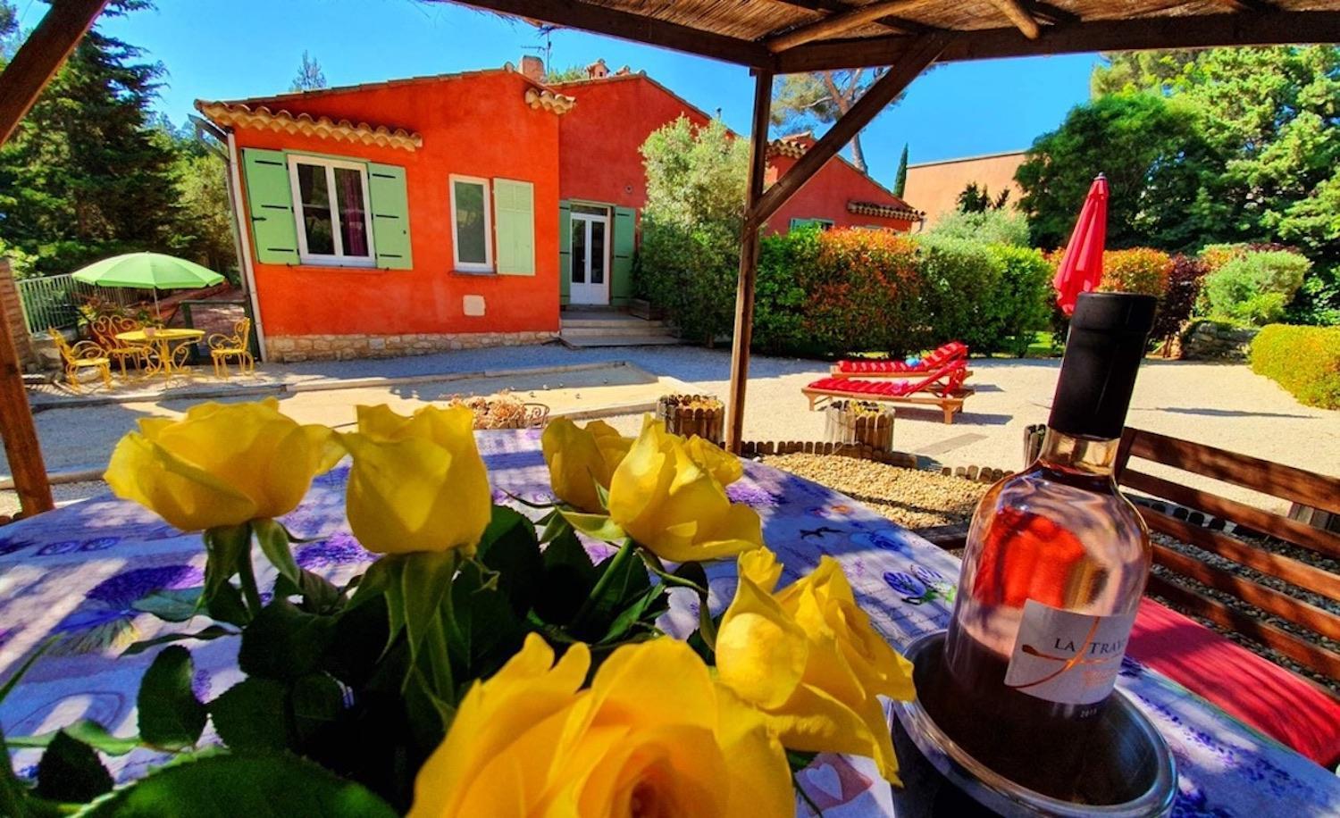 Appartements Avec Jardin Dans Villa Rocaille Каси Экстерьер фото