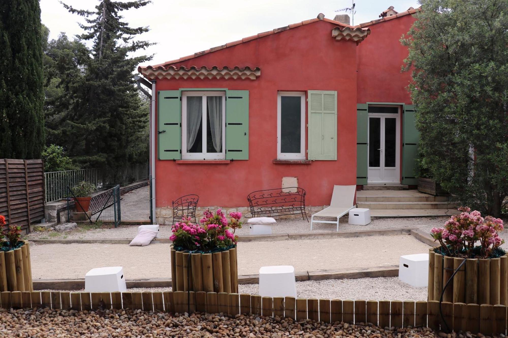 Appartements Avec Jardin Dans Villa Rocaille Каси Экстерьер фото